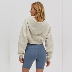 The Group Babaton Cream SuperCropped Hoodie